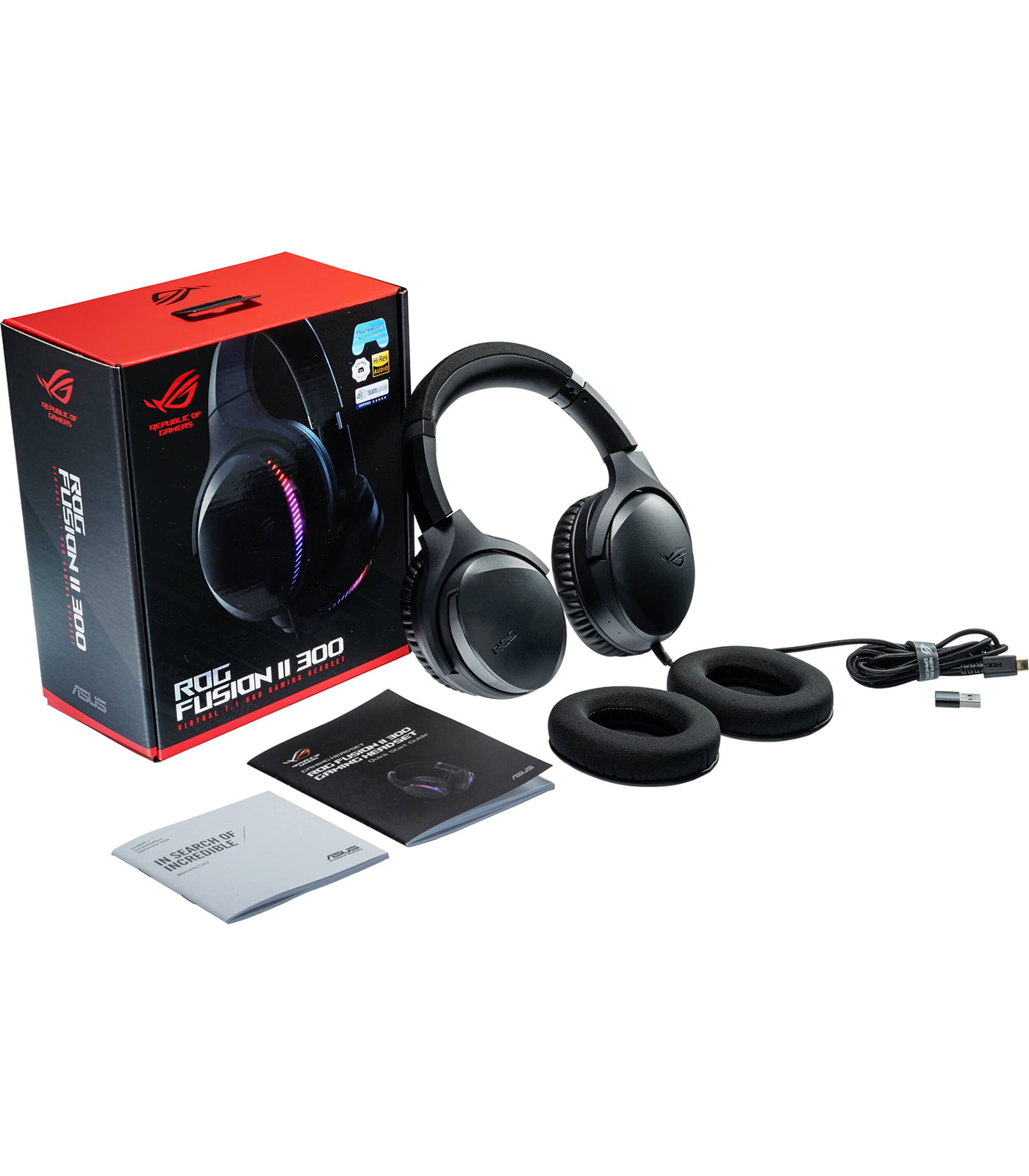 Asus ROG Fusion II 300 Gaming Headset Black