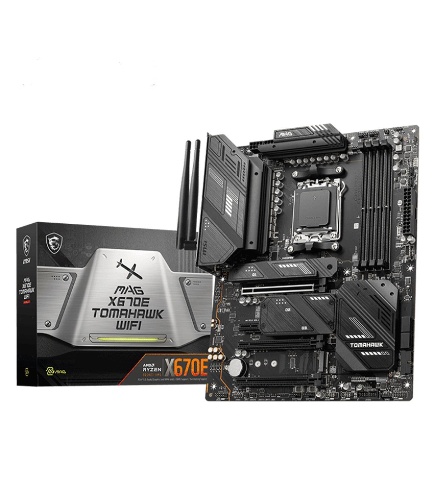 MSI MAG X670E Tomahawk WiFi AM5 DDR5 AMD Motherboard