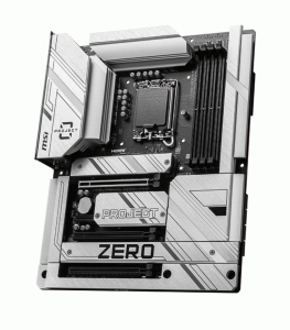 MSI Z790 Project Zero Intel DDR5 Motherboard